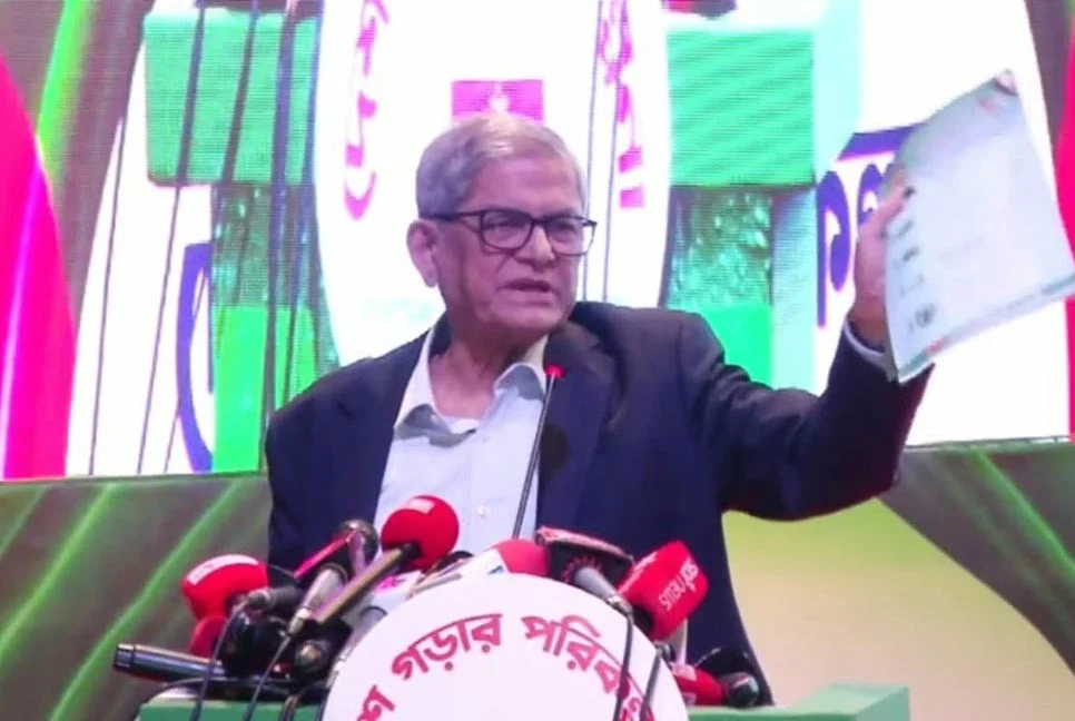১৫ বছর পর দেশে গণতন্ত্র ফিরে আসার সুযোগ সৃষ্টি হয়েছে : মির্জা ফখরুল