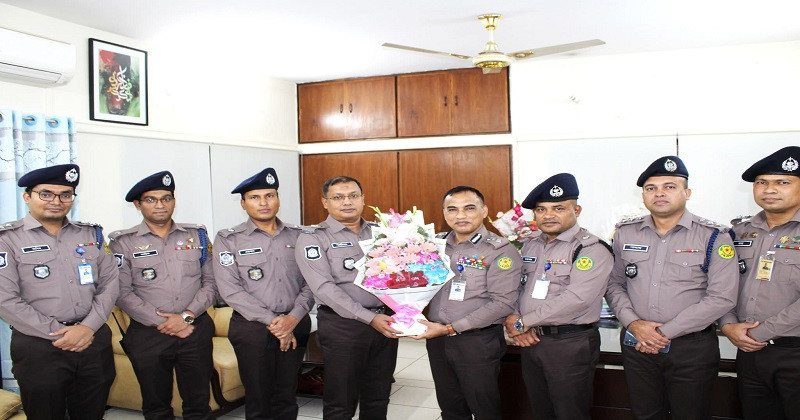 উত্তরা বিভাগের উপ-পুলিশ কমিশনার হিসেবে যোগ দিলেন মোঃ শাহরিয়ার আলী