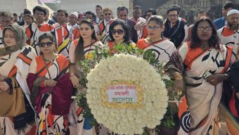 বাংলাদেশ জাতীয়তাবাদী সামাজিক সাংস্কৃতিক সংস্থা জাসাস এর ৪৭তম প্রতিষ্ঠা বার্ষিকীতে শহীদ প্রেসিডেন্ট জিয়াউর রহমানের সমাধিতে পুষ্পস্তবক অর্পণ