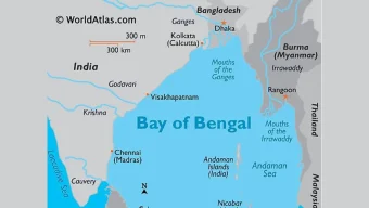 বঙ্গোপসাগরে ৫০০ কিমি এলাকাজুড়ে নোটাম জারি ভারতের