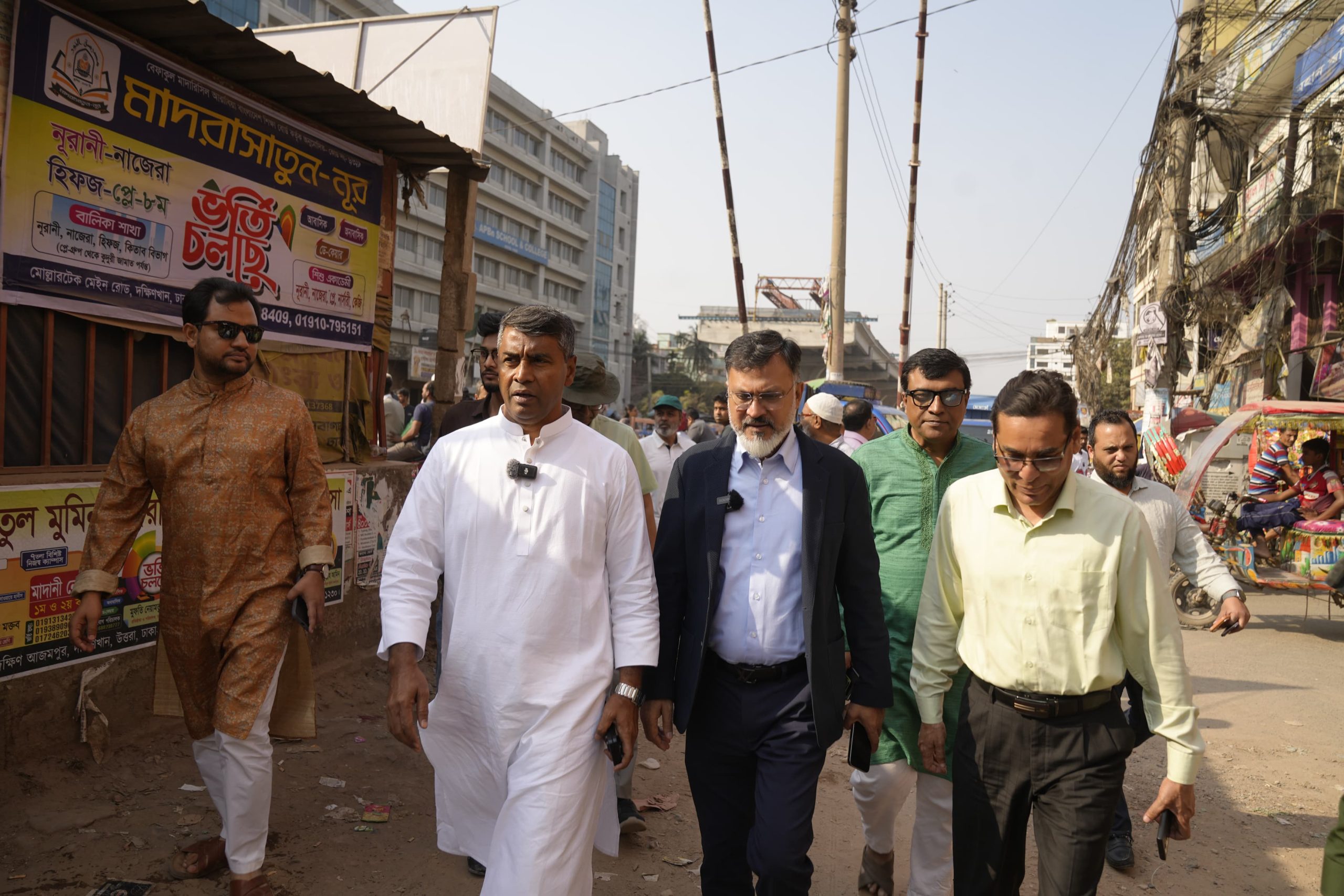 ১ দিনের মধ্যে আশকোনা মেইন রোডের জলাবদ্ধতা নিরসনের নির্দেশ ডিএনসিসি প্রশাসকের