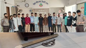 উত্তরায় পুলিশের ওপর হামলা: কিশোর গ্যাং লিডারসহ গ্রেফতার ৮ আদালতে পাঠানো ১৬