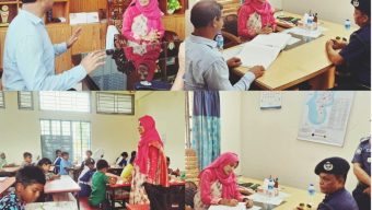 পাথরঘাটায় বিদ্যালয় পরিদর্শনে জেলা প্রশাসক, সেবার মান ও নকলমুক্ত পরীক্ষায় জোর
