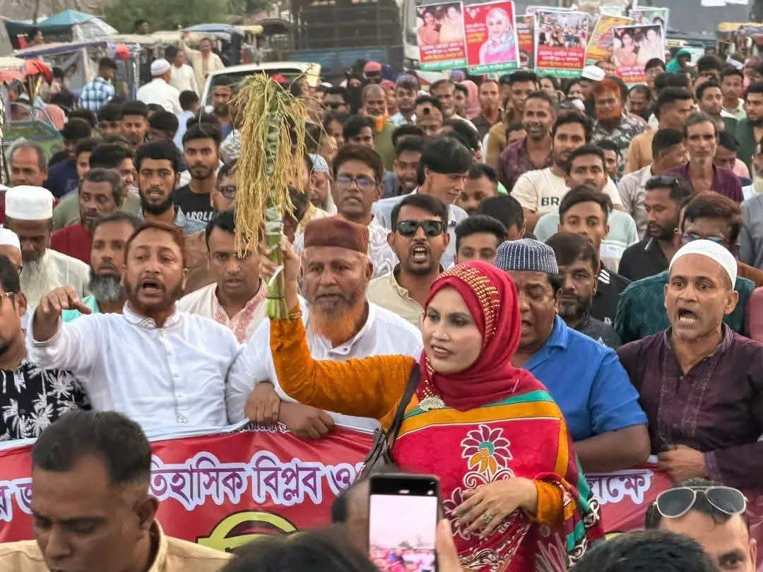 মাদারীপুরের আনন্দ রেলি সংরক্ষিত মহিলা  তালিকায় চুড়ান্ত হেলেন জেরিন খান