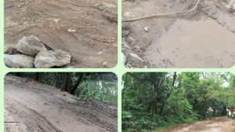 ছাতকে চুনাপাথরের ট্রাকের ভারে লণ্ডভণ্ড ছনবাড়ী-ইছামতী সড়ক: জনদুর্ভোগ চরম সীমায়