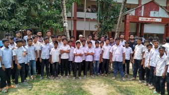 চান্দিনা মাইজখার মাদকের বিরুদ্ধে মানববন্ধন