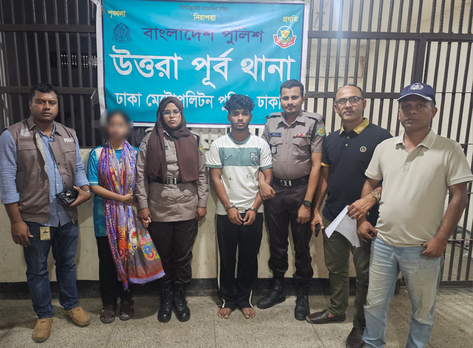 উত্তরায় স্কুলছাত্রী অপহরণ: ২৪ ঘণ্টার মধ্যে মূল আসামি গ্রেপ্তার, ভিকটিম উদ্ধার