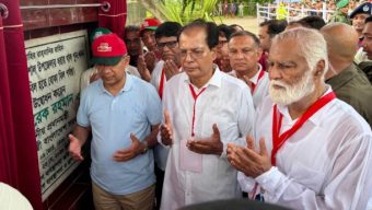ময়মনসিংহে মৃতপ্রায় ‘ধরার খাল’ পুনঃখননের উদ্বোধন করলেন প্রধানমন্ত্রী তারেক রহমান