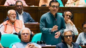 বাজেট আলোচনায় বাণিজ্য, শিল্প এবং বস্ত্র ও পাটমন্ত্রী