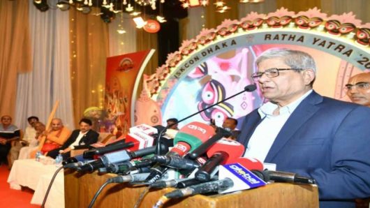 রথযাত্রা মহোৎসবের উদ্বোধন, সম্প্রীতি ও ঐক্যের আহ্বান স্থানীয় সরকার মন্ত্রীর