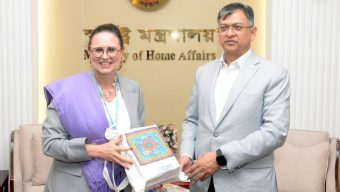 স্বরাষ্ট্রমন্ত্রীর সঙ্গে আন্তর্জাতিক অভিবাসন সংস্থার (IOM) নবনিযুক্ত চিফ অব মিশনের সাক্ষাৎ
