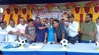 ভোলায় বেনু ফুটবল একাডেমির শুভ উদ্বোধন