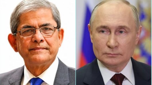 মির্জা ফখরুলকে পুতিনের অভিনন্দন