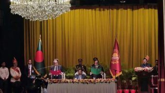 বাংলাদেশের ২৩তম রাষ্ট্রপতি হিসেবে শপথ নিলেন মির্জা ফখরুল