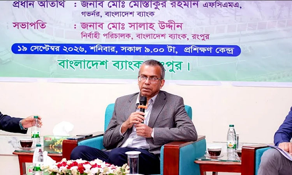 অর্থনৈতিক উন্নয়ন ও কর্মসংস্থানে বেসরকারি খাত গুরুত্বপূর্ণ: বিবি গভর্নর