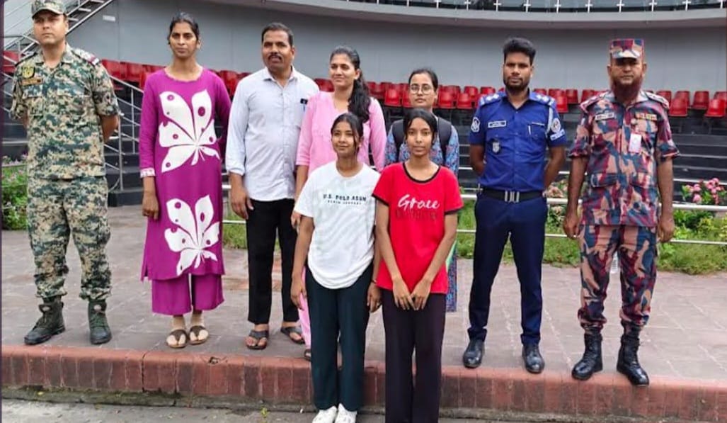 কাজের আশায় ভারতে গিয়ে কারাভোগ, দুই বছর পর দেশে ফিরল দুই কিশোরী