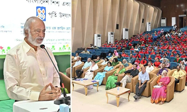শিশুদের উজ্জ্বল ভবিষ্যৎ নিশ্চিতে কাজ করছে সরকার: মঈন খান