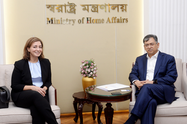 মানব পাচার দমনে উইনরকের সহযোগিতা, স্বরাষ্ট্রমন্ত্রীর সঙ্গে প্রেসিডেন্টের সাক্ষাৎ