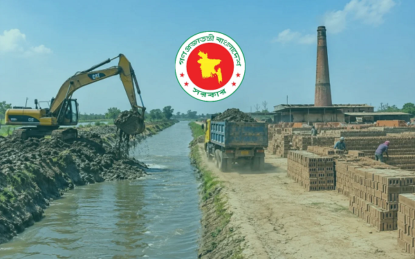কৃষিজমির টপসয়েল রক্ষায় খাল খননের মাটি যাবে ইটভাটায়