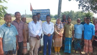 সংবাদ প্রকাশের পর কদমতলী অভয়াশ্রম পরিদর্শন, মা মাছ রক্ষায় উদ্যোগের আশ্বাস ইউএনওর