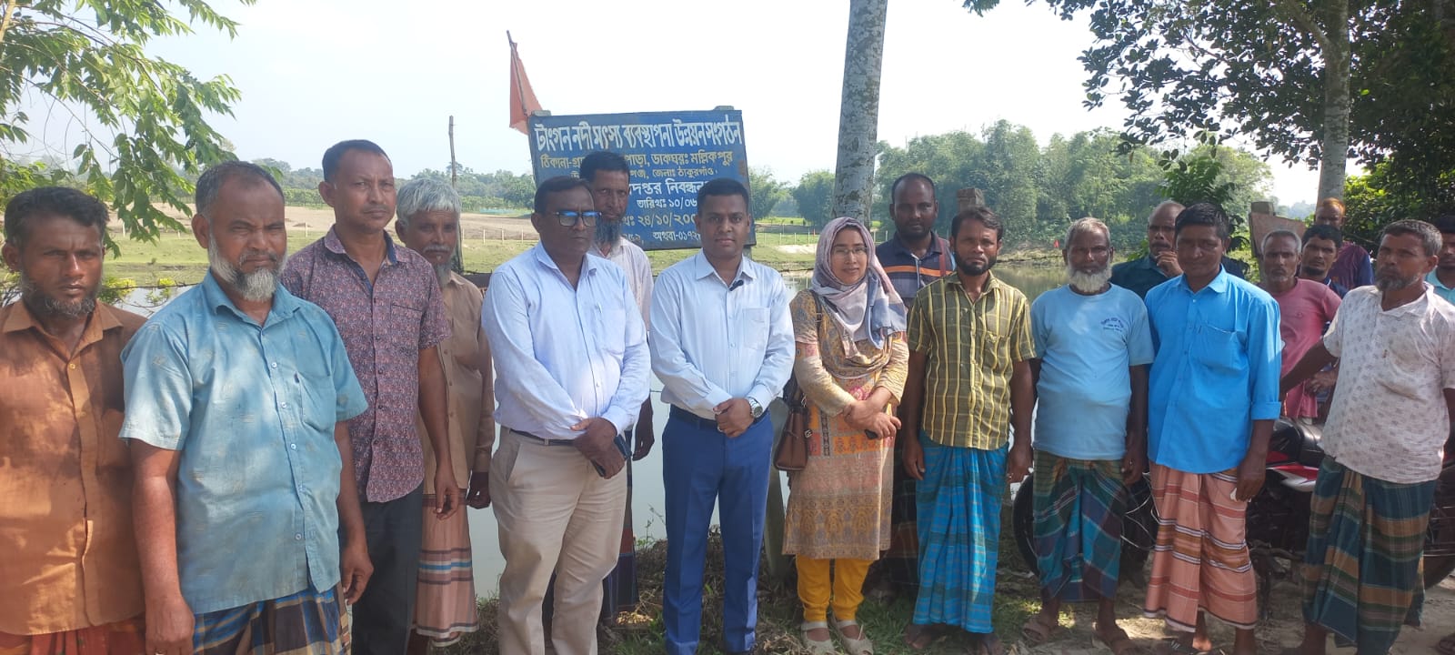 সংবাদ প্রকাশের পর কদমতলী অভয়াশ্রম পরিদর্শন, মা মাছ রক্ষায় উদ্যোগের আশ্বাস ইউএনওর