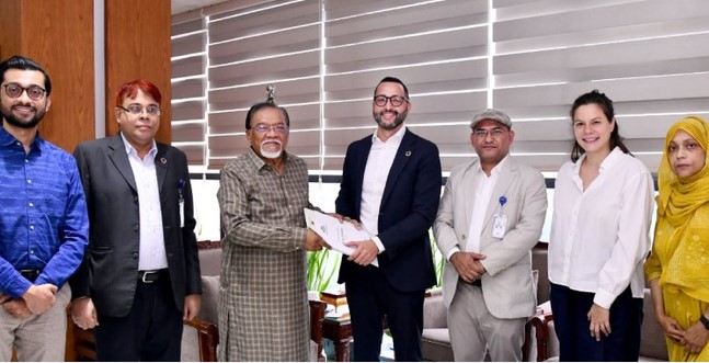 প্রধানমন্ত্রীর জনপ্রশাসন বিষয়ক উপদেষ্টার সাথে আন্তর্জাতিক শ্রম সংস্থার কান্ট্রি ডিরেক্টর এর সাক্ষাৎ
