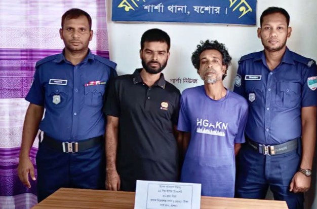 শার্শায় ইয়াবা-গাঁজাসহ দুইজন গ্রেপ্তার, উদ্ধার ১,৪৫০ টাকা