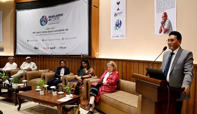 জলবায়ু ন্যায্যতা চাই, করুণা বা অনুদান নয়: চিফ হুইপ