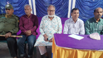 অশ্রুসিক্ত বিদায় পীরগঞ্জ বিসমাইল শ্রী শ্রী দূর্গা মন্দিরে আজকে দুর্গা বিসর্জন